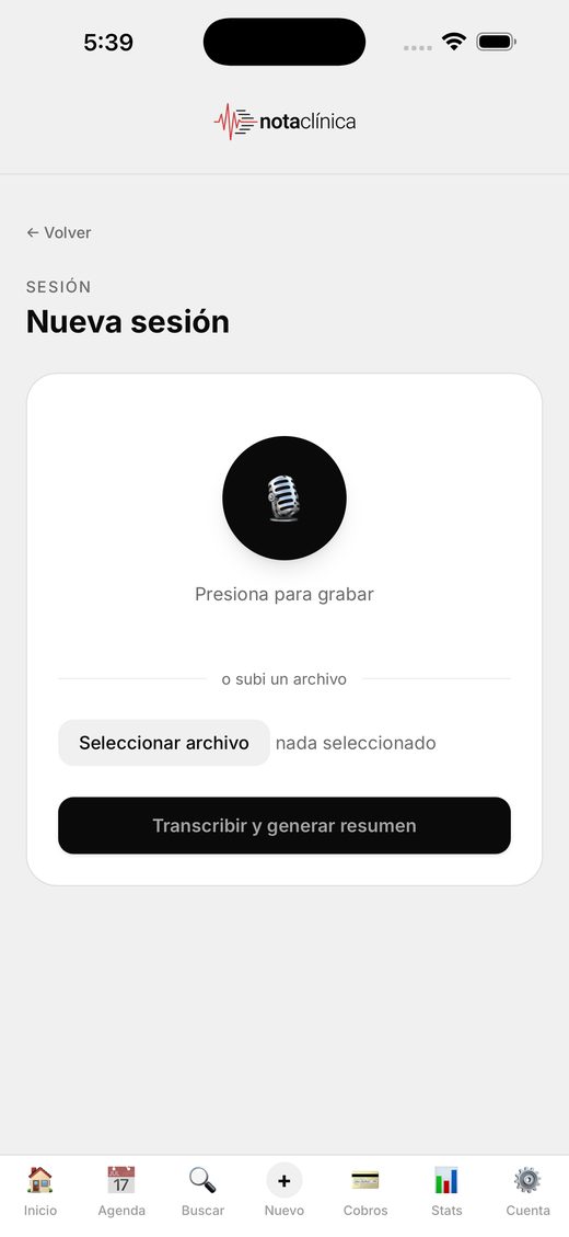 Grabás la consulta
